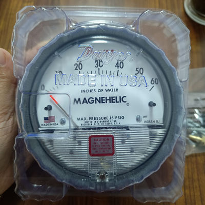 Dwyer 2000 Series 2 Inch NPT Differential Pressure Gauge