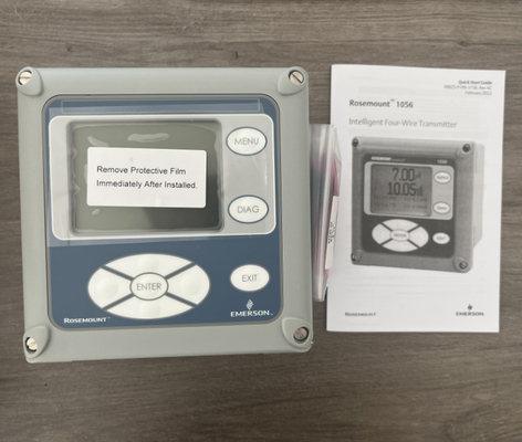 Emerson Rosemountt Analytical Rosemounte Ph Analyzer 1056-03-20-38-HT Dual-Input Intelligent Analyzer