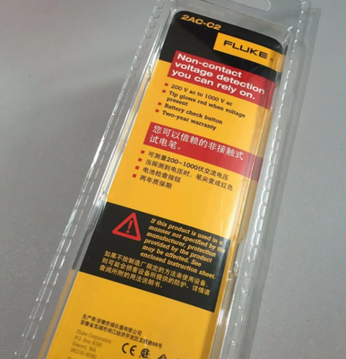 FLUKE 2AC-C2 200V-1000V Non-contact Tester Test Petrochemical Electrical Industry Household Electric Testing Pen