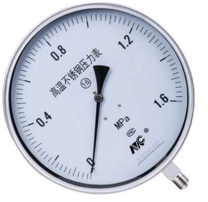 MC Y250BF 0-60mpa Differential Pressure Gauge For Oil Water Air