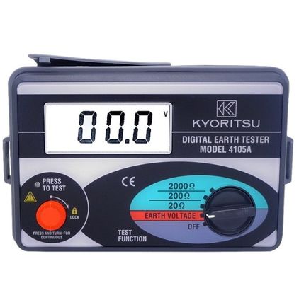 Kyoritsu 4105A Digital Earth Tester Resistance Meter Kyoritsu KEW 4105a Stock