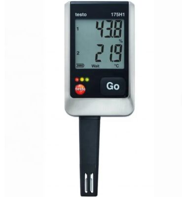 Testo 175 H1 Temperature and Humidity Data Logger with NTC Temperature Sensor and Capacitive Humidity Sensor for Dewpoint Calculation