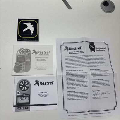 Original Kestrel 3000 Portable Anemometer with Reflective 3½ Digit LCD 9mm Digit Height and 1 Second Update Weather Meter