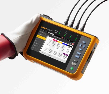 Fluke 1777 Three-Phase Power Quality Analyzer with 1000 V CAT III/600 V CAT IV Safety, 24-bit Synchronous Sampling, and 8 kV Transients Capture