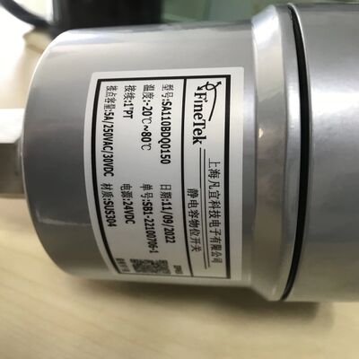 FineTek SA110BDQ0150 Capacitance Level Switch with Aluminum IP65 Housing for Liquids and Solids