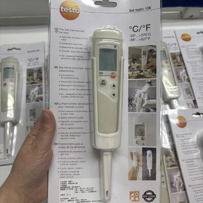 Testo 106 High Accuracy Core Thermometer for Food with Fast Reaction Time and Wide Measuring Range