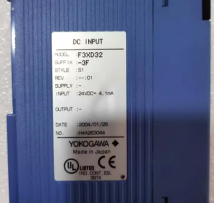 Large inventory in stock Yokogawa F3XD32-3F DC Input Module