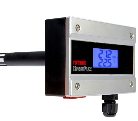 Rotronic HF1 SERIES HUMIDITY TEMP TX, 4-20MA, 40VDC, WALL HF132-WB1XX1XX