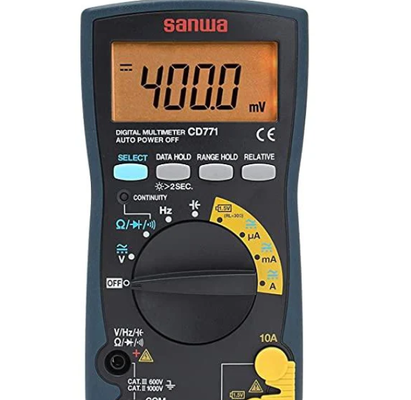 Sanwa CD771 CD770 CD772 Digital Multimeter with Backlight & Continuity Buzzer with LED