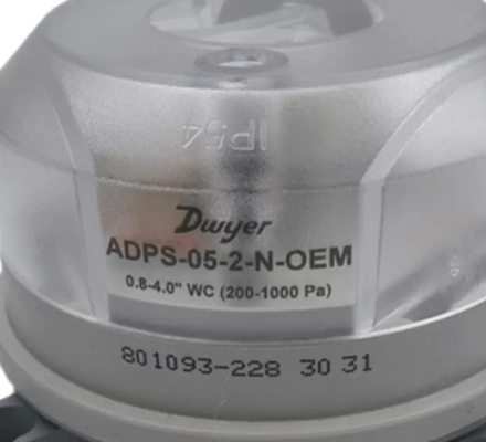 Dwyeromage dwyer Series-ADPS-EDPS Adjustable Differential Pressure Switch – 0.08 to 20 inH2O (20 to 5000 Pa),ADPS-05-2-N-OEM