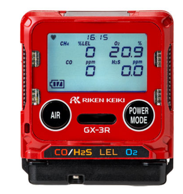 Riken Keiki Gx-3r Pro Five Gas Monitor GX-3R / GX-3R Pro RKI Instruments Gas Detector