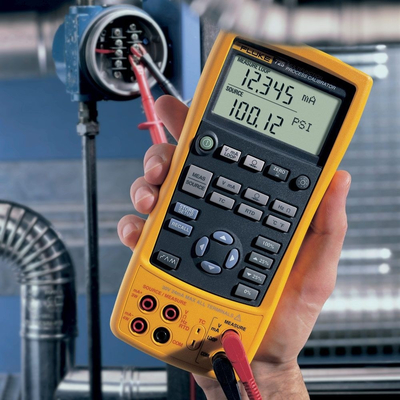 High Accuracy Temperature Calibrator 4 To 20 MA Fluke 724 726