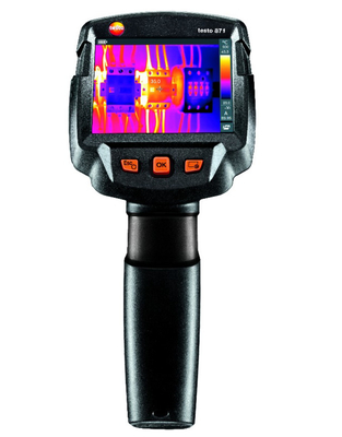 Testo 871 Detector Intelligent Thermal Imager With Integrated Digital Camera weight-510g Image pixel-5 MP