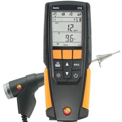 100% original combustion analyzer to measure ventilation and pressure weight (including probe) about 700g