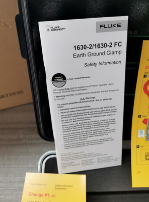 FLUKE 1630-2 FC Ground Clamp 1630-2FC Single Gross Weight 3.000 Kg