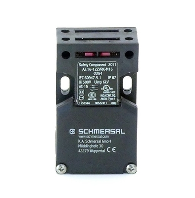 In Stock Schmersal AZ16-12ZVRK-M16 Safety Interlock Switch