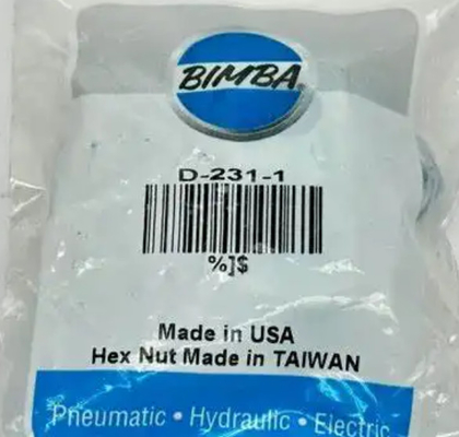 BIMBA Pneumatic Cylinders D-11999-A Single-acting (spring-return) Hole Punch Cylinder with 1/2"