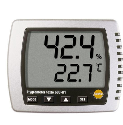 เครื่องวัดอุณหภูมิและความชื้นแบบดิจิตอล Testo 608-H1 ของแท้ใหม่ / จุดน้ำค้าง / เครื่องวัดอุณหภูมิ ราคาพิเศษ