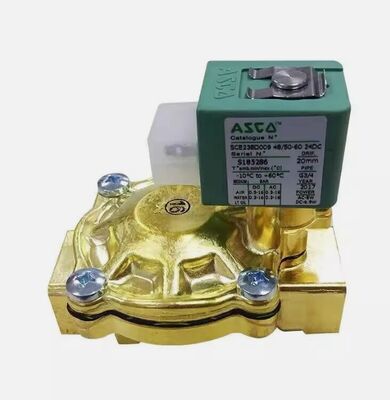 NEW ASCO SCE238D009 กล่องซอลีนอยด์ 2 ด้าน SCE238D009 G3/4 DN20 24DC