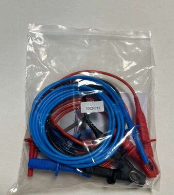 Original Meger 1002-531 Insulated Lead Clamp Set for 3kV Test Voltage