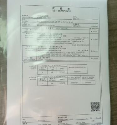 Yokogawa FLXA21 2-Wire 24 VDC Loop Powered Transmitter with 4 to 20 mA DC Output Module-type Liquid Analyzer