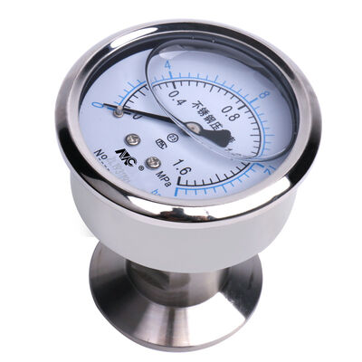 เครื่องวัดความดันความแตกต่างความดันสูง 0-100 PSI