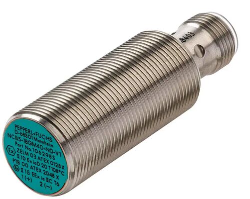 Pepperl + Fuchs NCB8-18GM40-N0-V1 เครื่องตรวจจับอัดแรงด้วยการล้างน้ํา 8 มิลลิเมตร