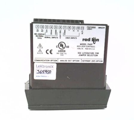 เครื่องควบคุมสีแดง PAXP0000 จุดแสดงผล 5 หลัก กุญแจฟังก์ชันที่สามารถเขียนโปรแกรมได้ เครื่องวัดการเข้ากระบวนการที่ได้รับการอนุมัติของ CE