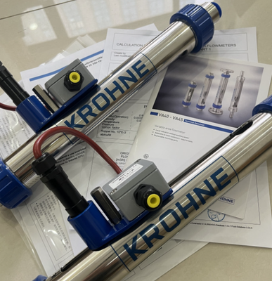 KROHNE  VA40 Variable area flowmeter VA40V/R/K1 Low pressure loss for basic applications and gas applications