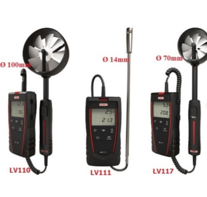 Good Quality KIMO LV110 LV111 LV117 LV130 Thermo-anemometer with Integrated Vane Probe