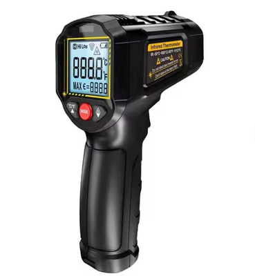 Aneng Th202 Industrial Thermometer Non-Contact Infrared Laser Sensor Rapid Measuring Instrument -50℃~600℃ OEM Supported