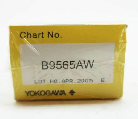 YOKOGAWA กระดาษบันทึกเครื่องดนตรี B9565AW พับได้ยาว 0-100 อุณหภูมิกระดาษบันทึกเครื่องดนตรี 114*40