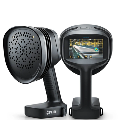 กล้องถ่ายภาพเสียงอุตสาหกรรม FLIR Si2-Pro สําหรับการตรวจสอบการปล่อยบางส่วน, การตรวจสอบการรั่วไหลแรงกดดัน และการตรวจสอบความผิดพลาดทางกล