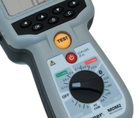 megger Handheld 200 A micro-ohmmeter MOM2 KC3M,1 μΩ to 1000 mΩ,micro-ohmmeter to measure a low resistance value
