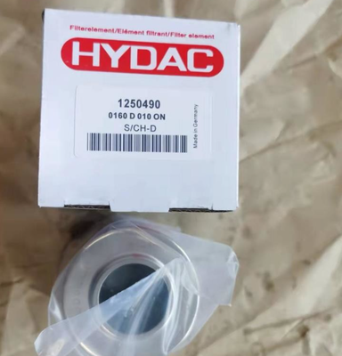 ไส้กรอง HYDAC ใหม่, ชนิด D สำหรับไส้กรองแรงดัน 1250490, 0160 D 010 ON
